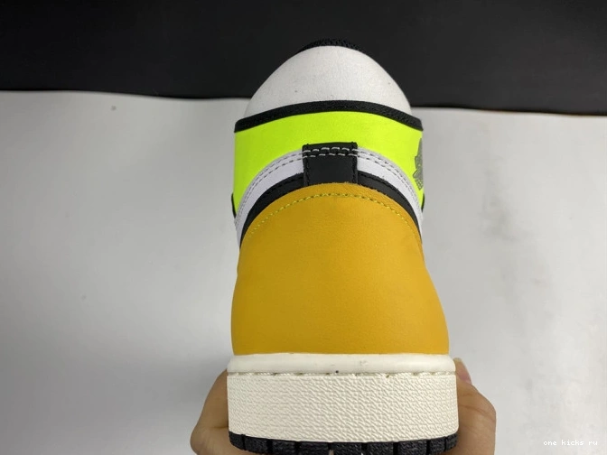 Cheap GOLD' JORDAN HIGH AIR OG 1 RETRO 'VOLT 555088-118 0719